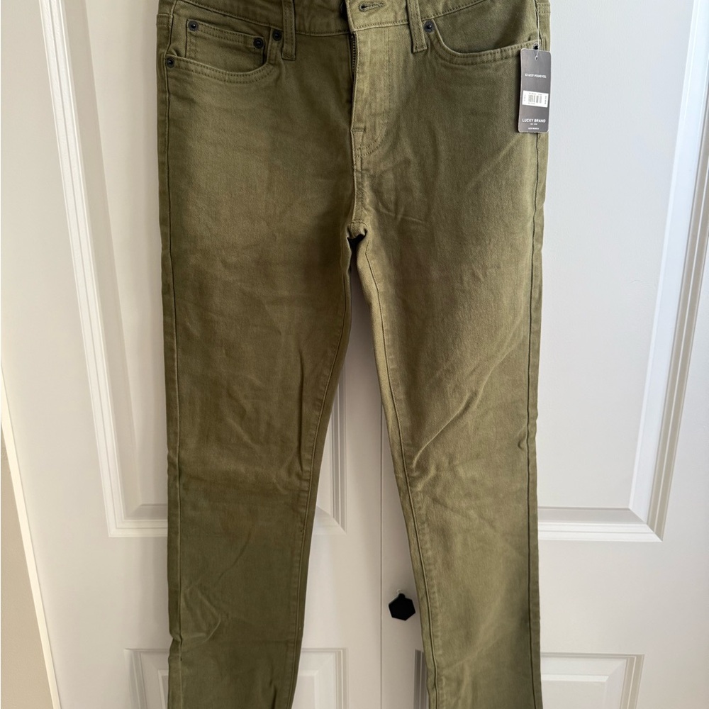 Lucky Brand Green Slim Jeans Versatile Style